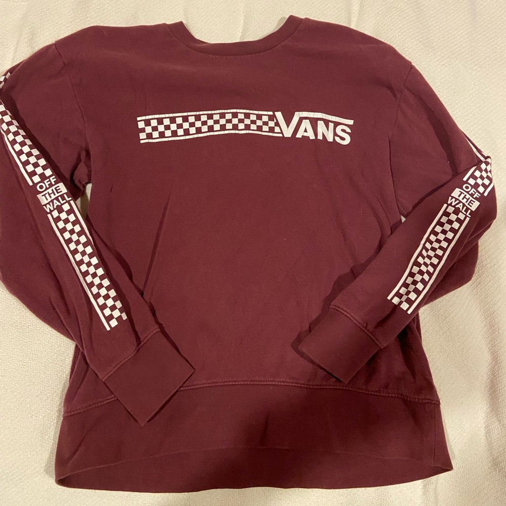 Vans Maroon Crewneck